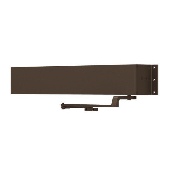 Lcn Grade 1 Surface Door Operator, Double Lever Arm Regular, Dark Bronze Anodized Aluminum, Right-Handed 9542-REG 36 RH ANDKB